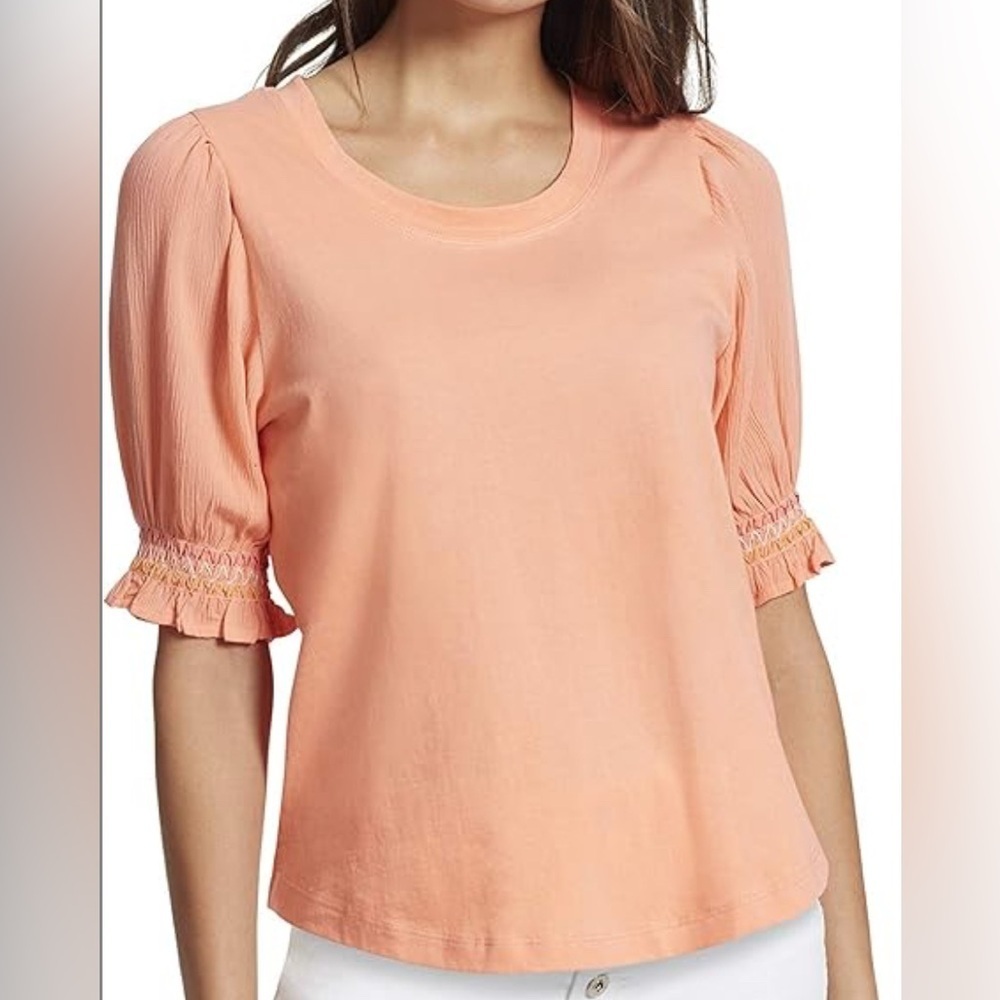 Ella Moss NWT Maddie coral top, smal